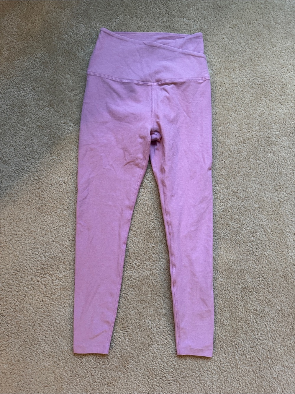 Beyond Yoga Pink High-Waist Leggings